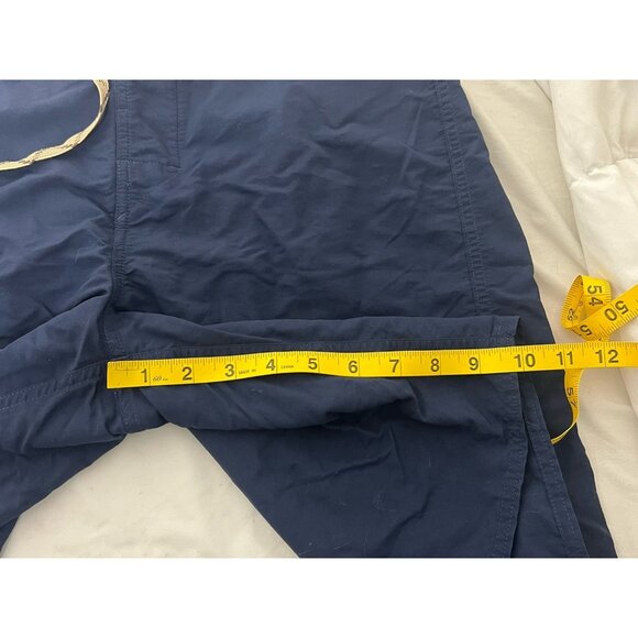 Patagonia Men’s Wavefarer Board Shorts Size 34 Navy Blue/Tan Camo Waist - Picture 13 of 13